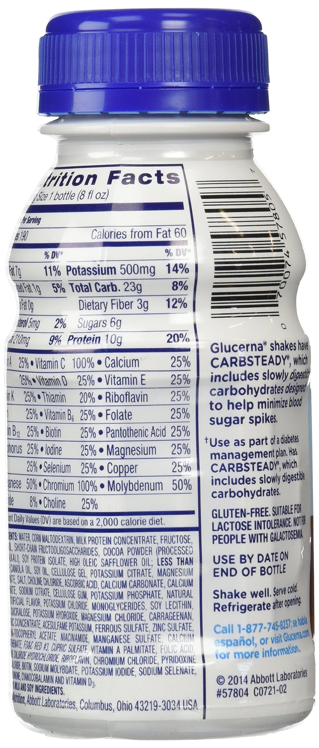 Glucerna - Glucerna Shakes Rich Chocolate Shake (8 fl oz, 24 ct.)