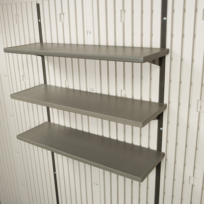 Lifetime - LIFETIME 60236 Cobertizo de Almacenamiento para Exteriores, 11 x 18.5 pies, 11 x 18.5 Pulgadas, Arena del Desierto