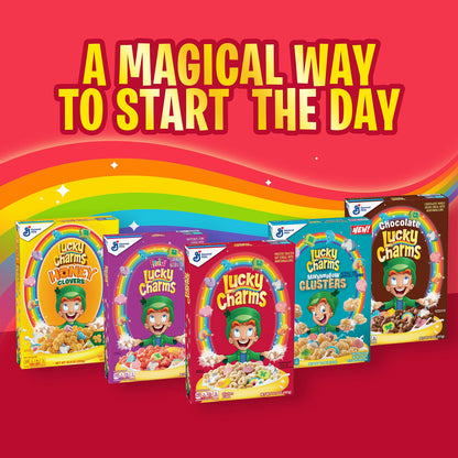 Lucky Charms, Cereal de malvavisco sin gluten con unicornios, 29.5 onzas
