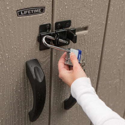 Lifetime 60280 Cobertizo de Almacenamiento Vertical, Arena del Desierto