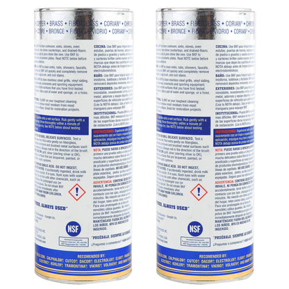 Bar Keepers Friend Powdered Cleanser & Polish 21-Ounces (2-Pack)