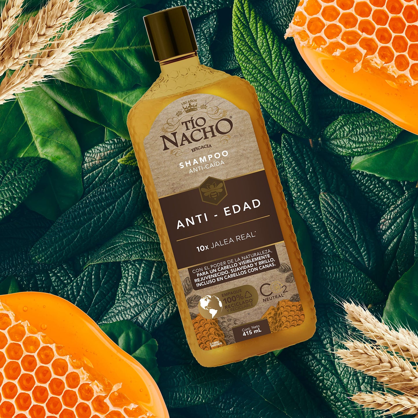 Tío Nacho Shampoo Anti-Edad Jalea Real, Tio Nacho