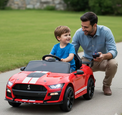 Carro Electrico Montable Mustang Shelby Cobra 12v Remoto