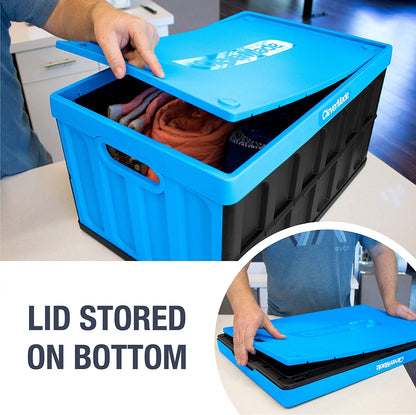 CleverMade- contenedores plegables de almacenamiento con tapas