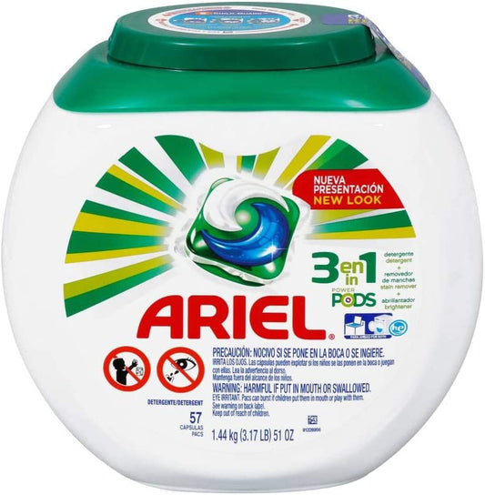 Detergente Ariel 3 en 1 en capsulas
