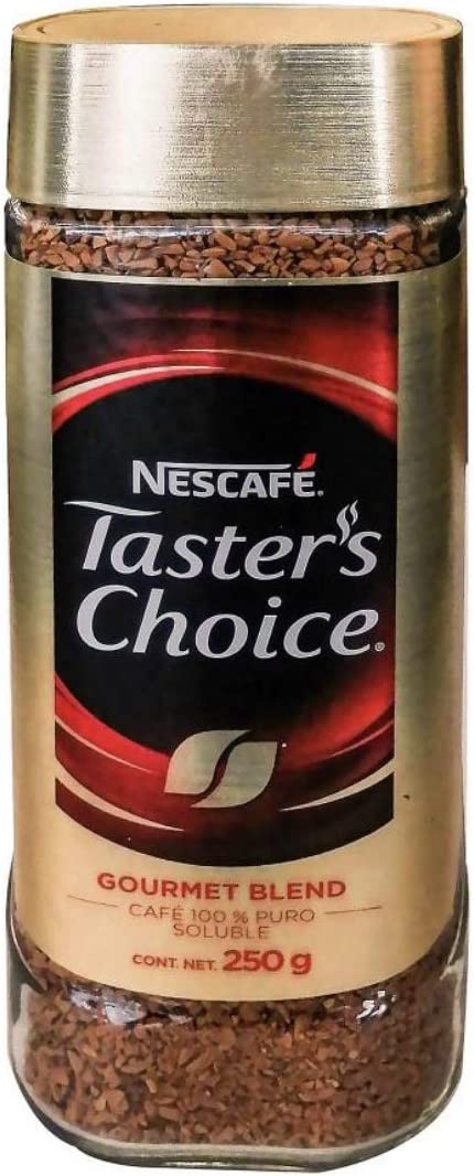 CAFE SOLUBLE TASTERS CHOICE GOURMET NESCAFE 250 GRAMOS ENVASE GRANDE
