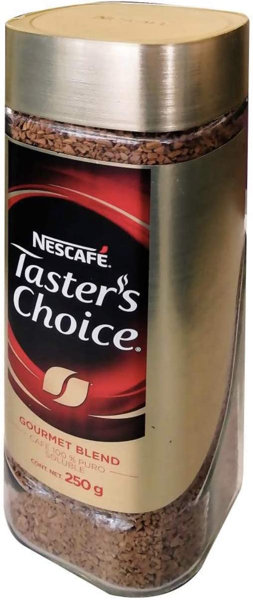 CAFE SOLUBLE TASTERS CHOICE GOURMET NESCAFE 250 GRAMOS ENVASE GRANDE