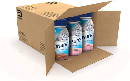 Ensure Regular Multisabor 10 Fresa + 2 Chocolate 237 Ml (12 Piezas)