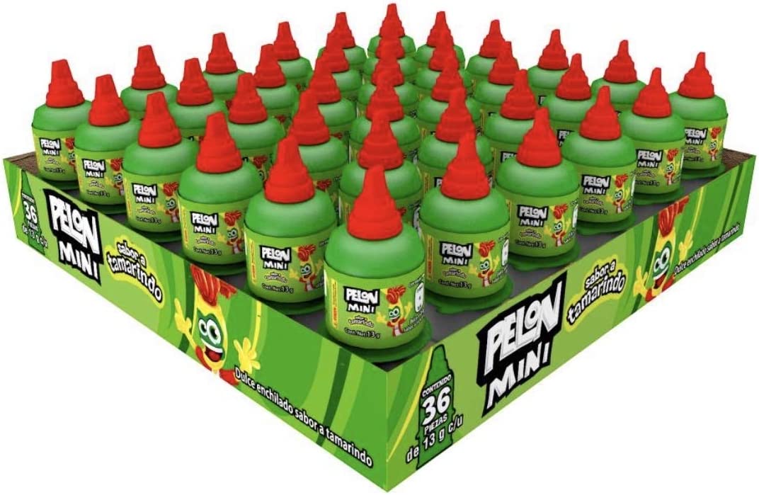 Genérico Dulces Enchilados pelon pelo rico mini Paquete - 36 Pezas de 15 g