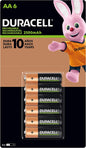 Duracell Doble A Pre-cargadas Con 2 500 Mah, Hasta 100 Recargas, Contiene 1 Paquete Con 6 Unidades