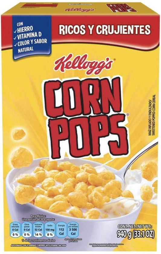 Genérico CEREAL CORN POPS KELLOGGS ZUCARITAS - 940 g