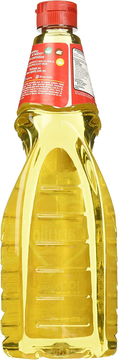 Capullo Aceite de Canola, 840 ml
