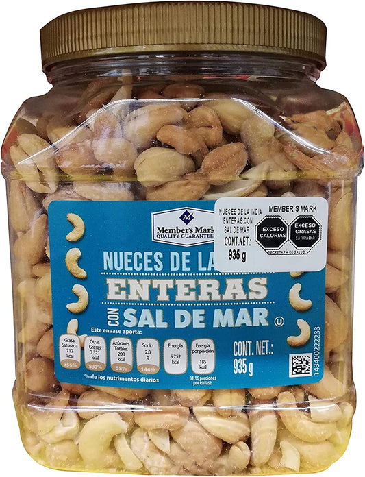 Nueces de la India con Sal de Mar