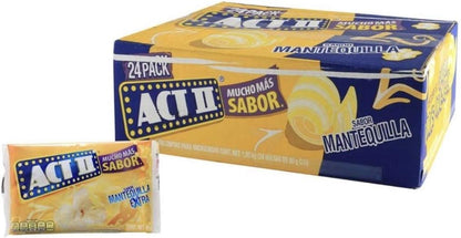 PALOMITAS DE MAIZ PARA MICROONDAS ACT II SABOR MANTEQUILLA