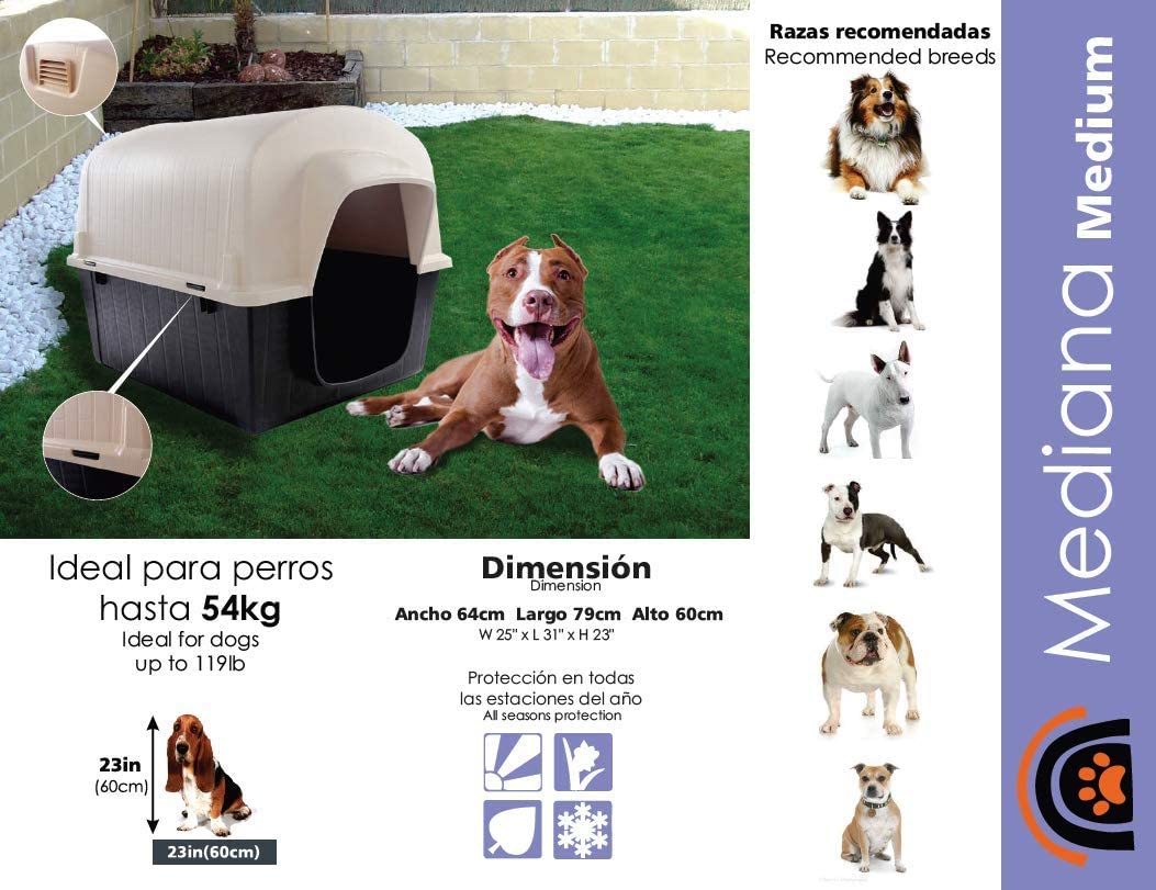 Duna Casa para Perro Mediana (Varios tamaños)