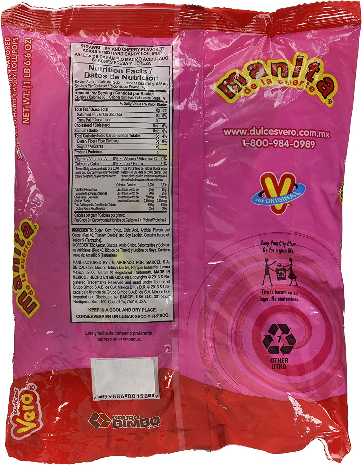 Paleta de Manita- Vero