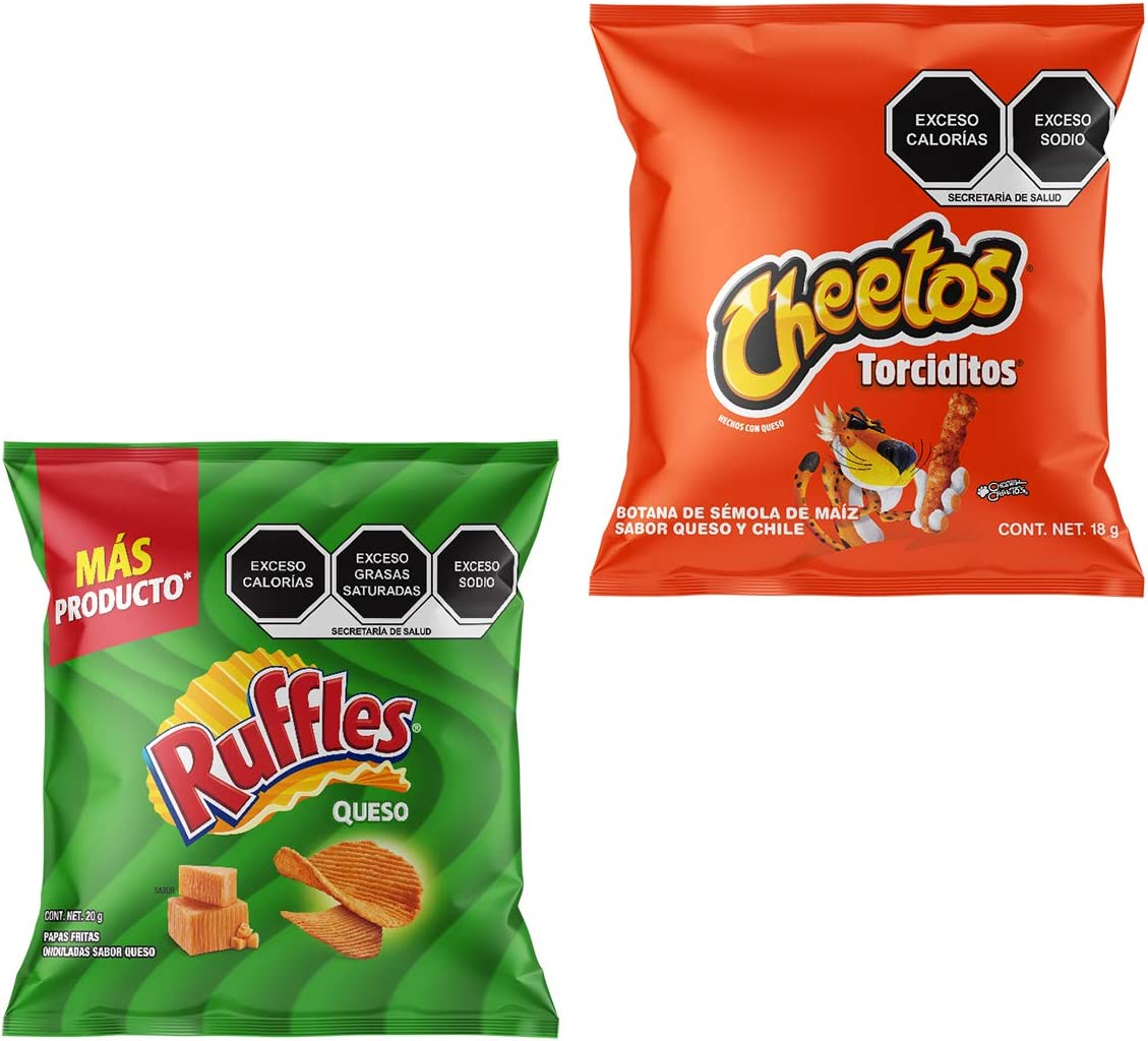 Genérico Sabritas Minis Surtido Botana Papas Fritas - 50 Piezas