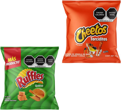 Genérico Sabritas Minis Surtido Botana Papas Fritas - 50 Piezas