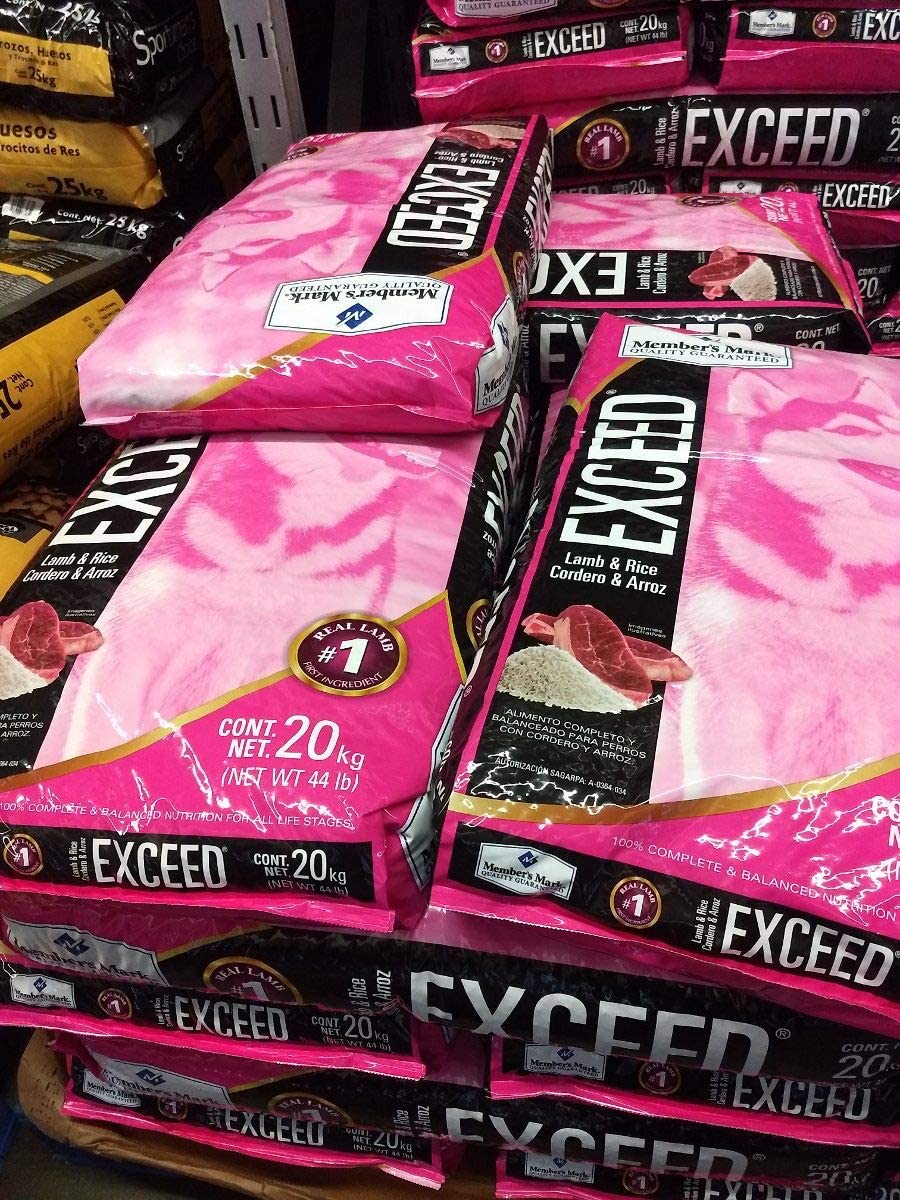 EXCEED Croquetas Alimento Exeed Cordero Y Arroz 20 Kg Lamb and Rice