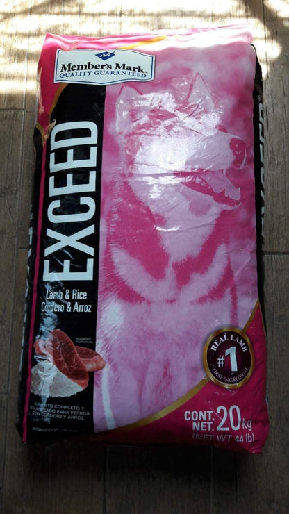 EXCEED Croquetas Alimento Exeed Cordero Y Arroz 20 Kg Lamb and Rice