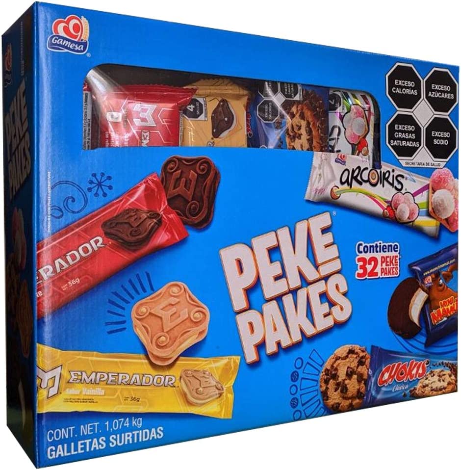 Gamesa Pekepakes galletas surtidas