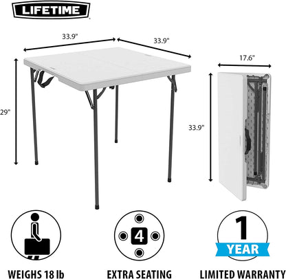Mesa Cuadrada Plegable