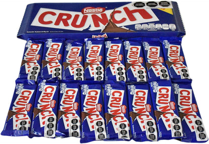 Generico Chocolate Crunch Nestlé, chocolate con leche y arroz inflado Paquete - 16 pzas de 40 g c/u