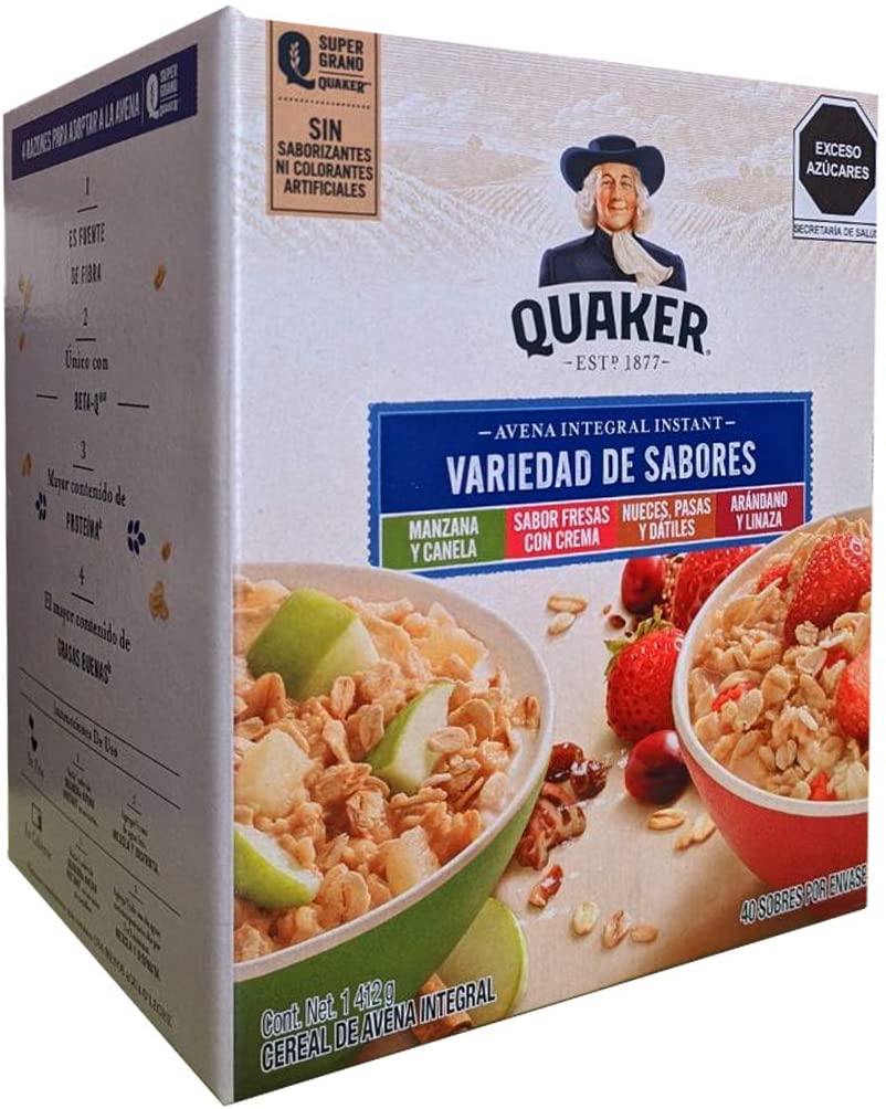 Quaker Avena Instantanea Surtido