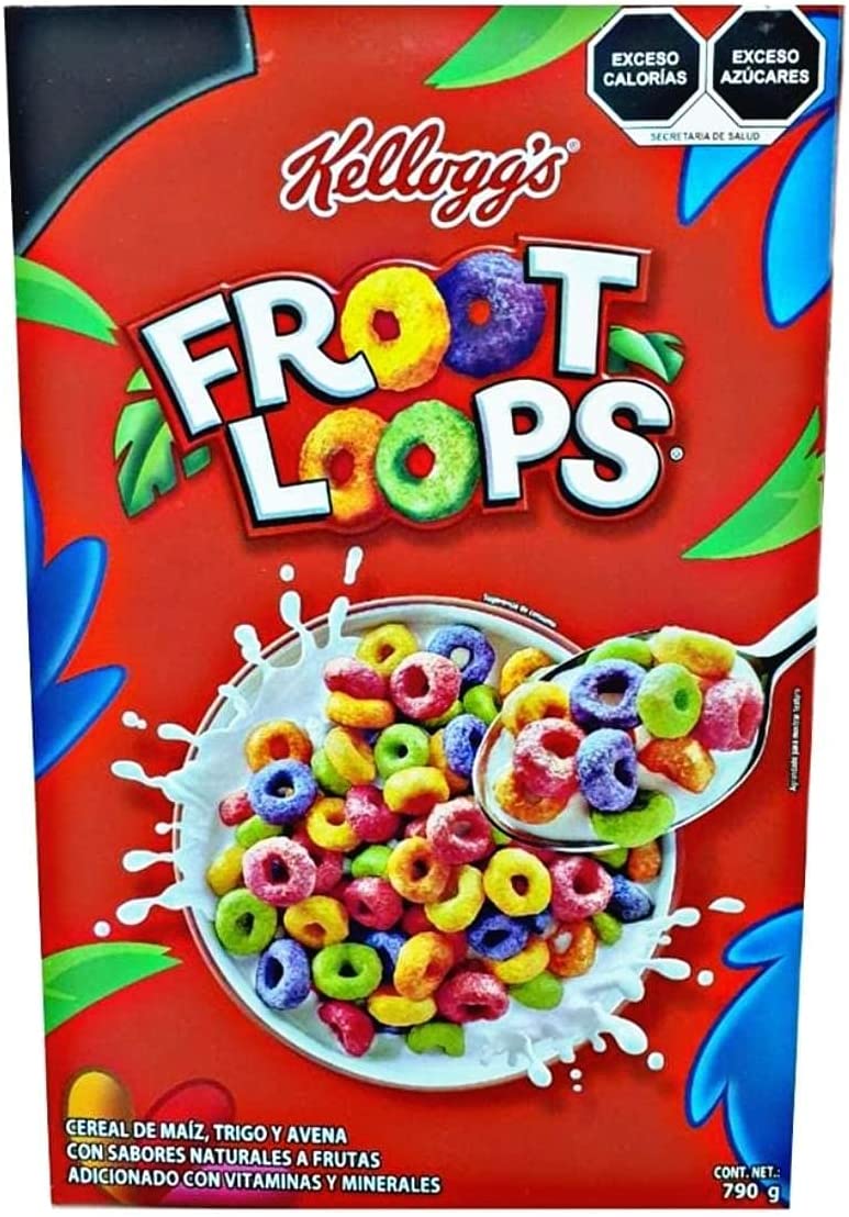 CEREAL FROOT LOOPS KELLOGGS 790 G ZUCARITAS