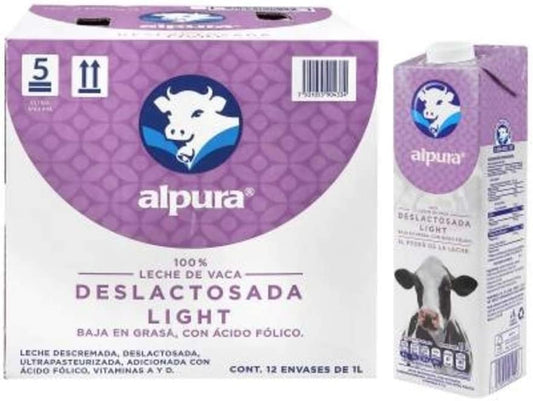 LECHE ALPURA DESLACTOSADA LIGHT