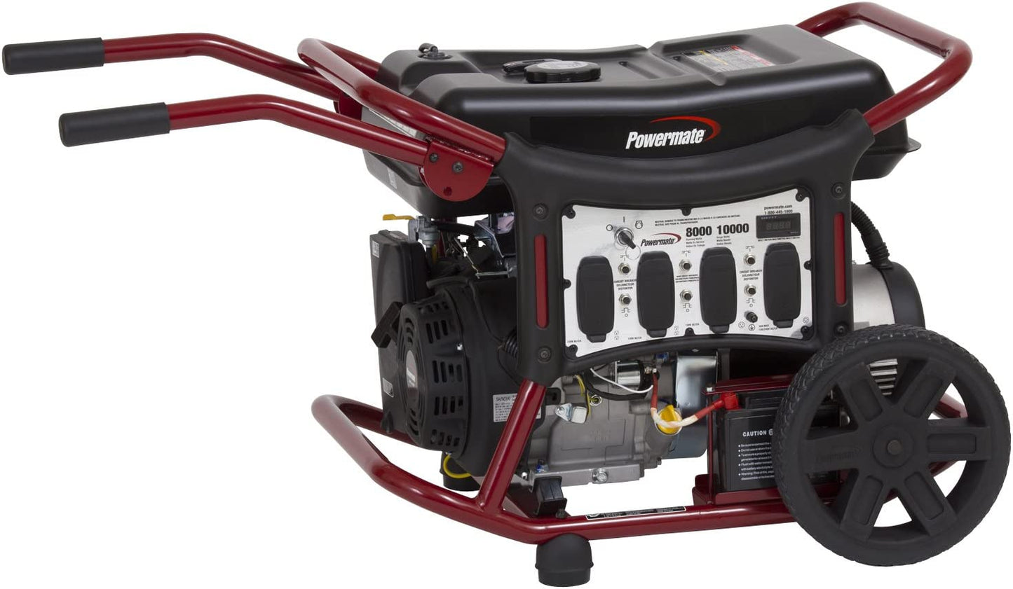 Generador portátil con arranque eléctrico