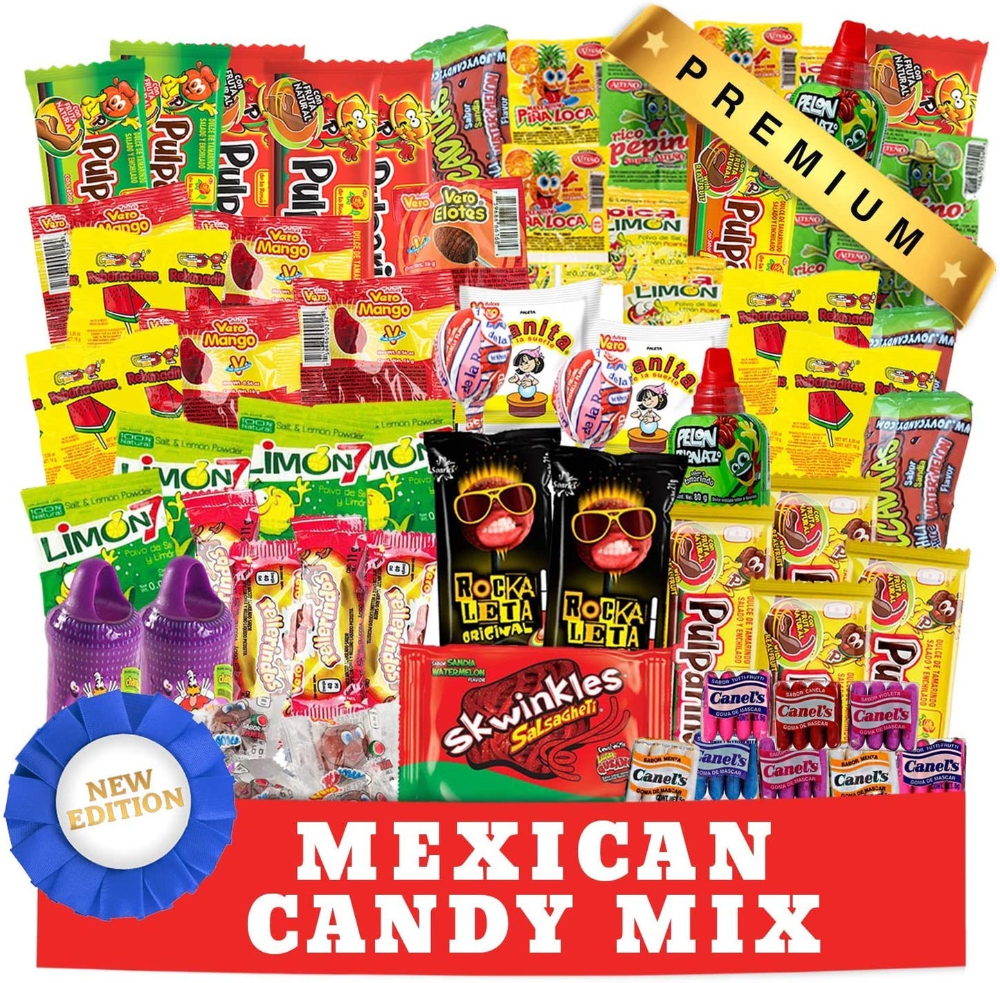 Surtido de dulces mexicanos