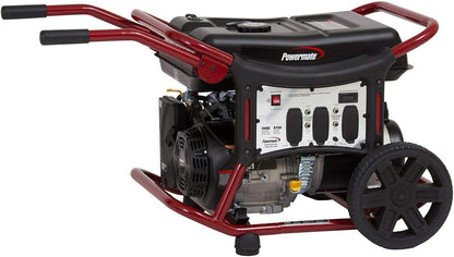 Powermate PM0145400.50 WX5400 Generador portátil, Rojo, Negro