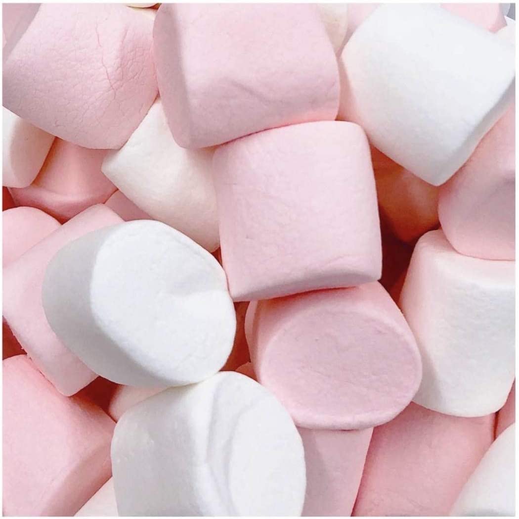 DULCES MALVAVISCOS BOMBONES MEMBER'S MARK FRESA Y VAINILLA BOLSA GRANDE DE 1 KILOGRAMO SNACK NEGOCIO F