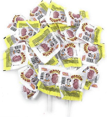 Vero Paletas Sabor Fresa Con Chile - Paletas de chile mexicano (40 unidades)