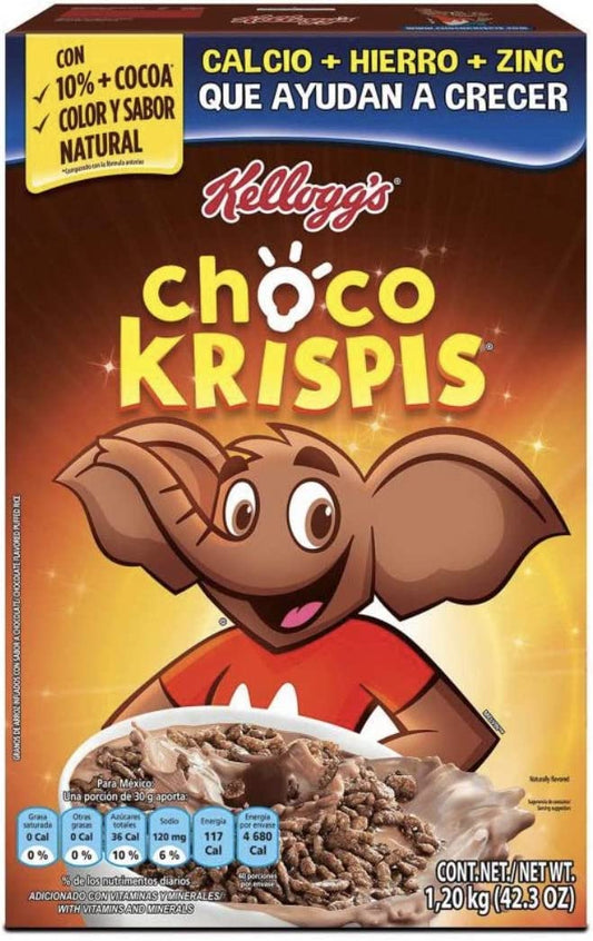 Genérica Cereal Choco Kispis Kellog's, Zucaritas Desayuno Cena -1.2 kg