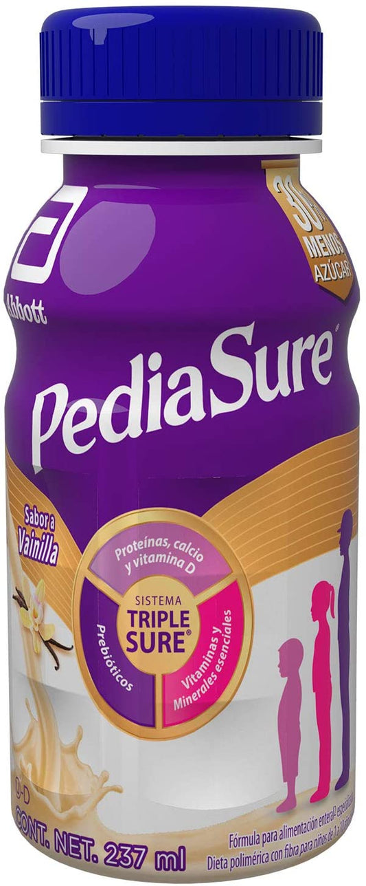 Pediasure Multisabor 237ml, Caja con 12 piezas, Fórmula para Alimentación Especializada, Multisabor 10