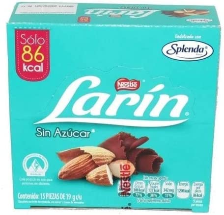 Chocolate Larín Sin Azúcar