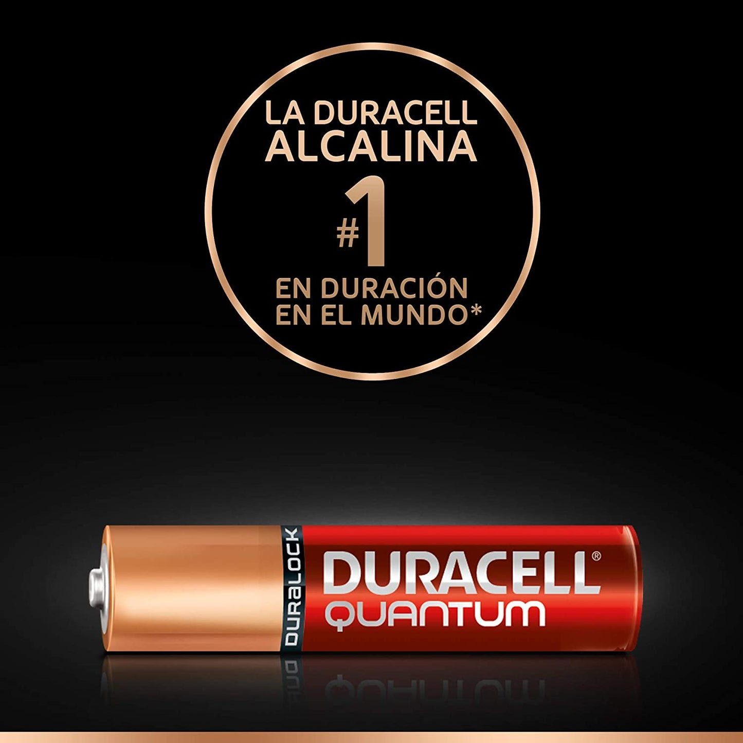 Duracell Pila Quantum AAA, 16 Pilas