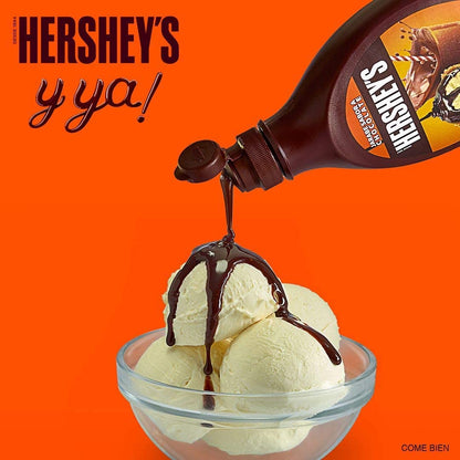 HERSHEY'S Jarabe de Chocolate 453 ml 1 pack HERSHEY'S Jarabe Sabor a Chocolate 453 ml, en total 3 botes.