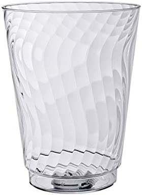 84 Vasos Plástico Tipo Cristal 14oz 414ml desechable Chinet