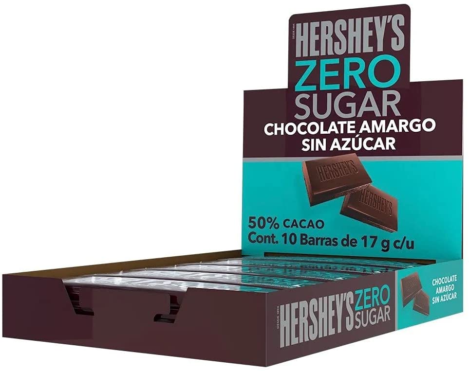 Chocolate Hersheys zero azucar