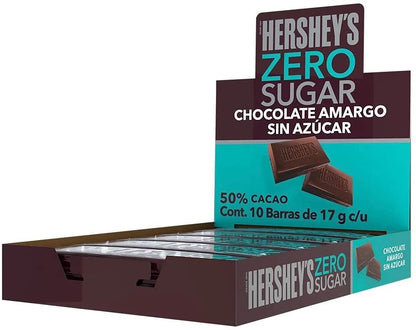 Chocolate Hersheys zero azucar