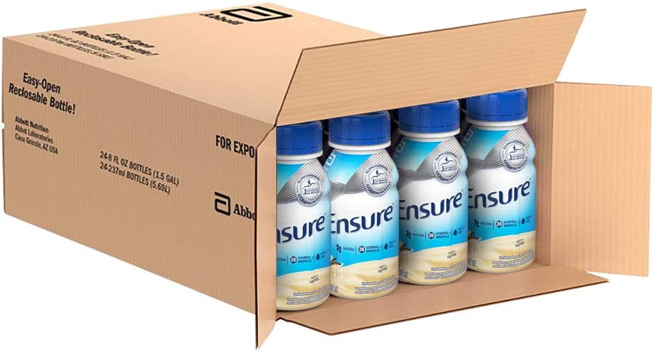 Ensure | Alimentación Especializada | Vainilla| 237 ml | 24 Piezas