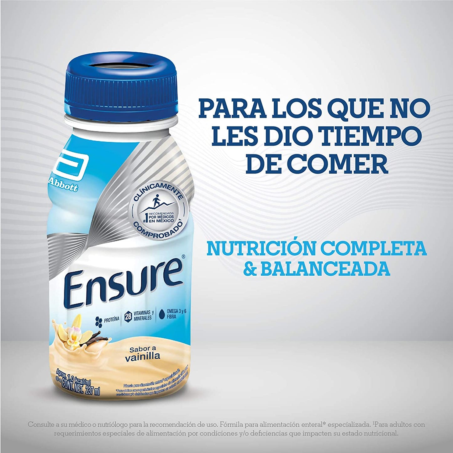Ensure | Alimentación Especializada | Vainilla| 237 ml | 24 Piezas