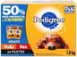 Alimento para Perro 12 Sobres de 150g Pollo-Res en filetes Adulto Pedigree