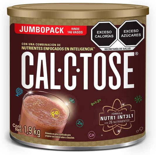 Chocolate En Polvo Cal-C-Tose Nutrientes Minerales 1900 g