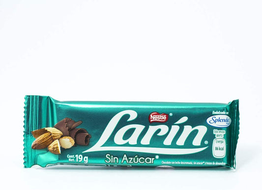 Chocolate Larin sin azúcar