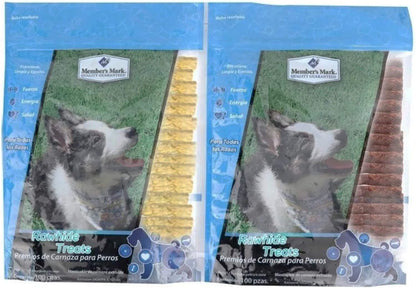 Premios palitos de carnaza para Perros