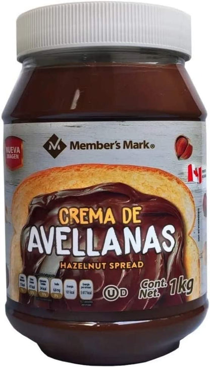 Crema de avellanas